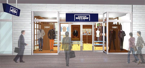 「テイジンメンズショップ ラック」の新店舗 滋賀竜王店、横浜ベイサイド店がオープン - 本文画像