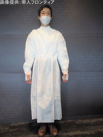 快適で安全な医療用ガウンの共同開発を開始 - 本文画像
