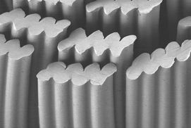 ■光の入射角をコントロールして遮熱性と採光性を両立■ 異型断面ポリエステル繊維「WM Tech」を開発 - 本文画像